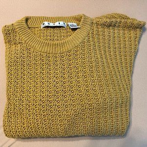 Fenn Wright & Manson - Basix Gold Knit Sweater - Men's Large